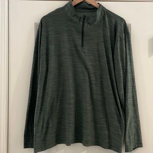 Nike dri-fit long sleeve quarter zip